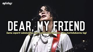 Download lagu Agust D (SUGA) - DEAR MY FRIEND Lirik Terjemahan Indonesia mp3 Download lagu Agust D (SUGA) - DEAR MY FRIEND Lirik Terjemahan Indonesia mp3