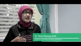 Universitas Nasional - wawancara Akreditasi (A) ekslusif Dr. Retno Widowati, M.Si.