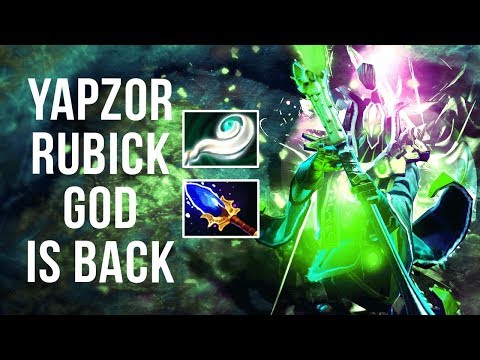YapzOr on his Signature Hero EPIC Arcana Style Best Rubick Player - Dota 2 Gameplay Compilation
