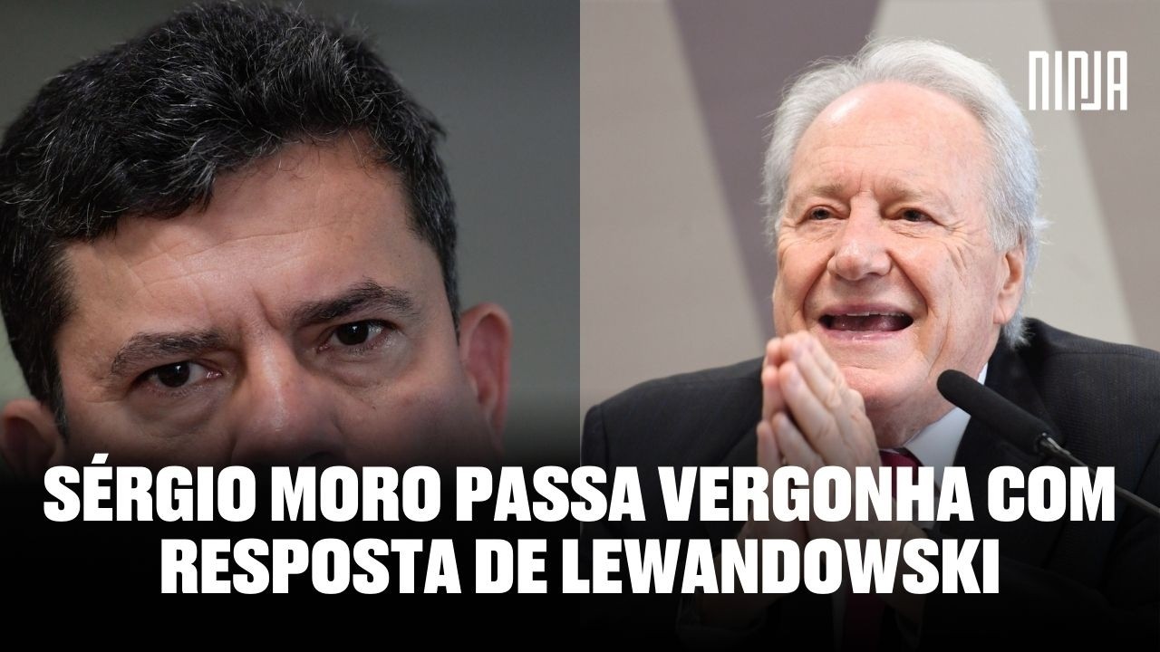 🔥Resposta de Ministro Lewandowski para Sérgio Moro é uma aula de segurança🔥Vergonha foi grande🔥