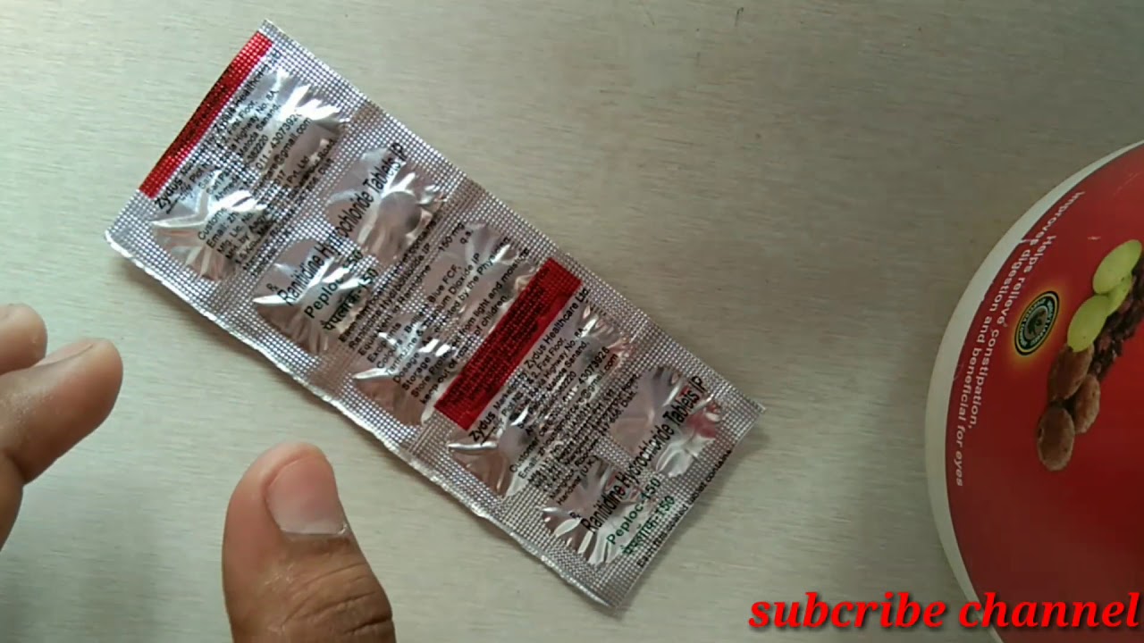 Peploc150mg tablet /Ranitidin Hydrochloride uses &said effect full review by Dr Junaid Ali