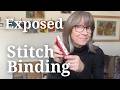 Mini Book With Exposed Tape Binding Handmade Journal Making Process