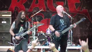 Rage - End of All Days + Back in Time live Snina