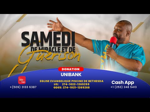 SAMEDI 24 JANVIER 2026 JEUNE DE MIRACLE ET DE GUÉRISON