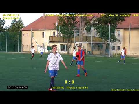 Gödöllő U17-Mészöly Focisuli U17 1-2 (0-0)