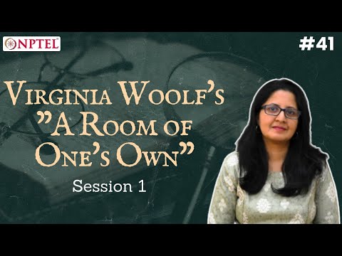 #41 Virginia Woolf's "A Room of One's Own"| Session 1 | Literary Criticism (From Plato to Leavis)