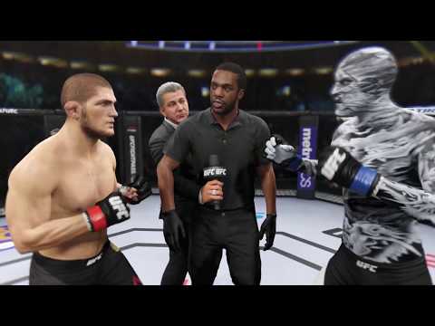 Khabib vs. Silver Surfer (EA Sports UFC 2) - Champion Fight ☝️🦅