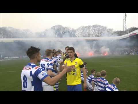 Prachtige sfeer bij De Graafschap - Cambuur Leeuwarden