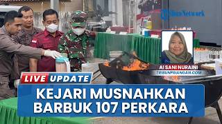Barang Bukti 107 Perkara Dimusnahkan Kejari Ciamis, Ada Ribuan Narkoba hingga 3 Proyektil Aktif