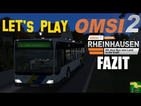 OMSI 2 [60 FPS] - Fazit zu RHEINHAUSEN (letzte Folge) - Let's Play Omsi 2 [#285]