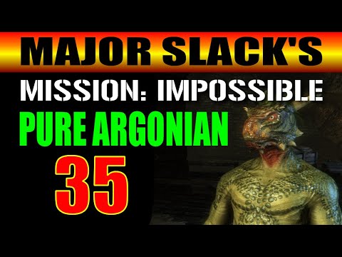 Skyrim PURE ARGONIAN Walkthrough #35: ANOTHER Giant / Mammoth / Dragon Fight! + (Soul Tear Shout)