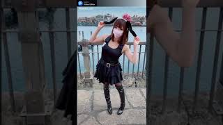 《エロTikTok》『絶対領域』ゴスロリ楽天ダンス
