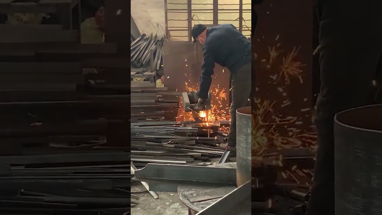 Steel Grating: ✂️ Precision Cuts Every Time!  #steelgrating #buildingmaterials