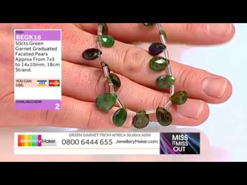 JewelleryMaker LIVE (MIMO) 27/02/14 - Blue Pearl beads