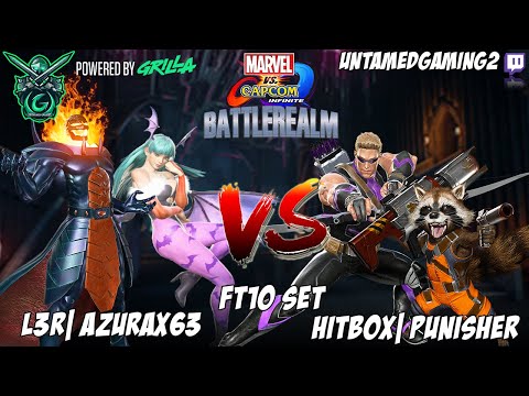 MVCI BattleRealm - L3R| AzuraX63 VS HITBOX| Punisher FT10 Set