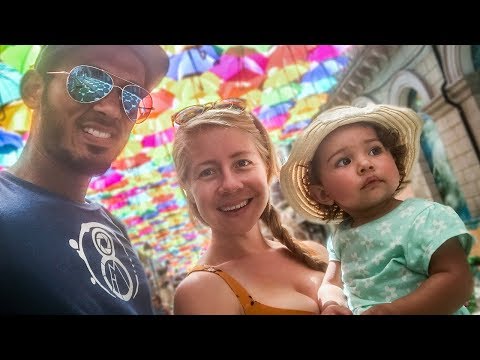 WOW This Place In PORTUGAL Is UNREAL - Águeda The City Of 3000 UMBRELLAS