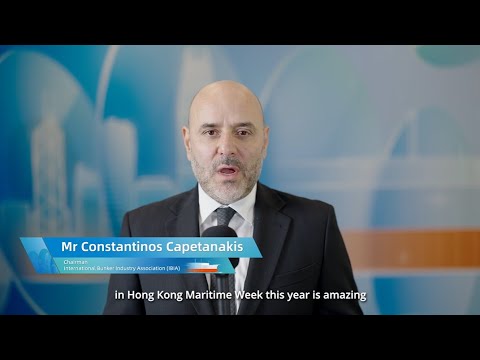 香港海運週2025 - 國際燃料工業協會主席Constantinos Capetanakis先生專訪 (只有英文)