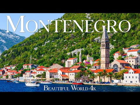 Montenegro 4K Relaxation Film - Peaceful Piano Music - Travel Nature