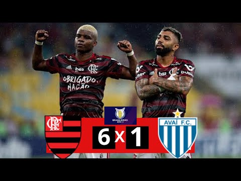 Melhores Momentos FLAMENGO 6X1 Avaí pelo Brasileirão 2019!