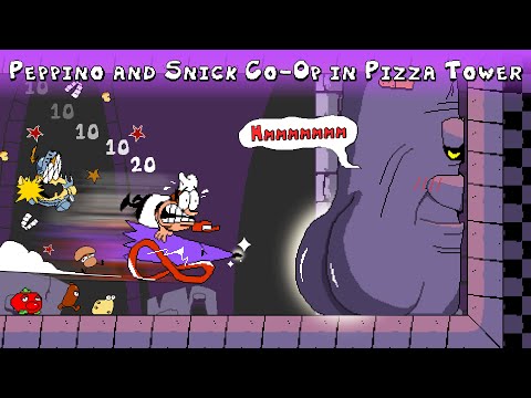 Perman: Peppino and Snick Co-Op in Pizza Tower
