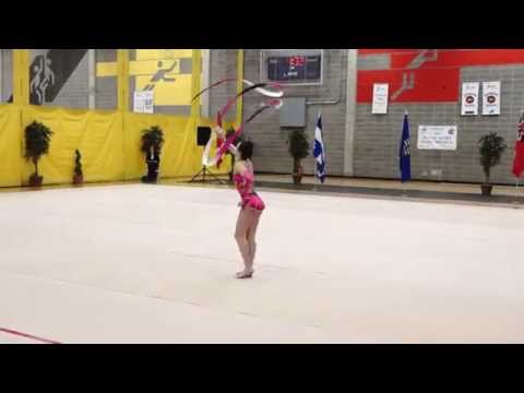 Trillium Rhythmic 2015 - Anabel Lifshitz - Ribbon Routine-Provincial L5A