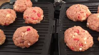 How to make delicious turkey burgers at home vlog#2