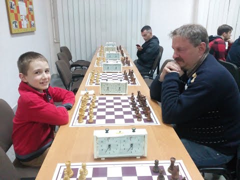 The tense endgame! Chess prodigy Tykhon Cherniaiev(2164) vs. IM Alexander Alexikov(2323). Draw