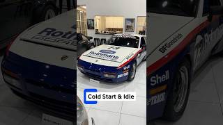 1986 SCCA Showroom Stock Porsche 944 Turbo “Weissach” Cold Start & Idle