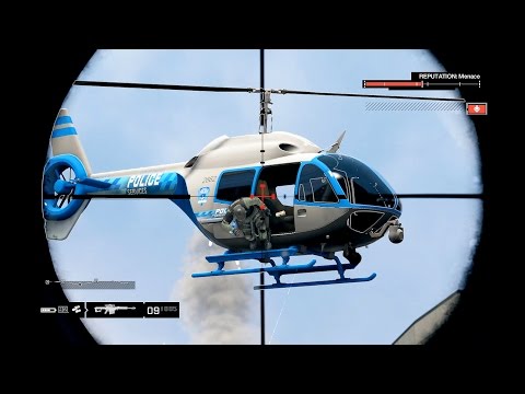 Watch Dogs Sniper Rampage vs  5 Stars SWAT Police Shootout