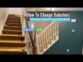 How To Replace Balusters - Without Removing Handrail
