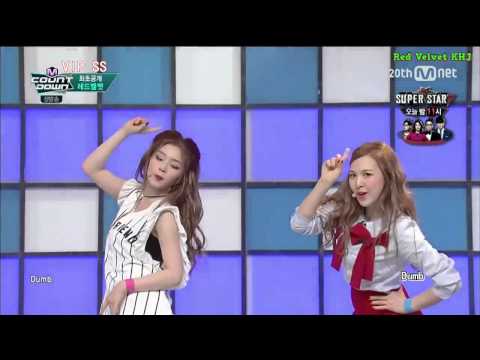[HD繁中字] 15.09.10   Red Velvet - Dumb Dumb . LIVE