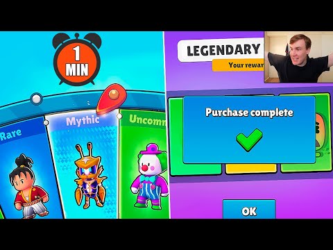 Sain 1 MINUUTIN Aikana Kaikki Nämä! (Stumble Guys)