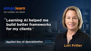Simplilearn Reviews | How Lori Strengthened Her Career with AI Skills #GetCertifiedGetAhead