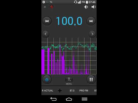 Quick FM Bandscan near Xanthi