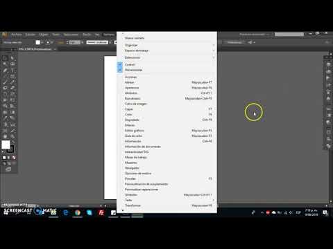 Configuración de espacio de trabajo en Adobe Illustrator CC