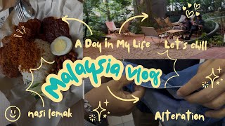 マレーシア Vlog🇲🇾nasi lemak shop.・最新chill spot ・ズボンの裾上げ|Mont kiara・Masjid Jamek・Bandaraya