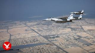 Trump’s Qatar visit off to flying start with military jet escort