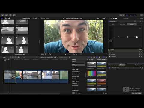 Final Cut Pro 100: What's New in Final Cut Pro 10.6 - Tracking a Color Correction