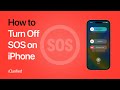 How To Turn Off SOS On IPhone