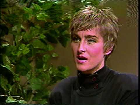 Suzan Mazur, 1987, Women's Foreign Policy Council discussion--Guest, CBS affiliate WYOU-TV