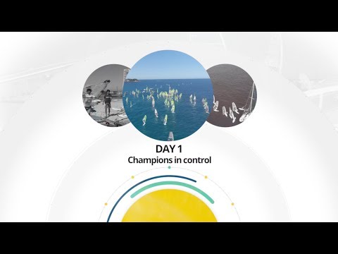 BIC Techno 293+ Europeans 2018 - DAY 1