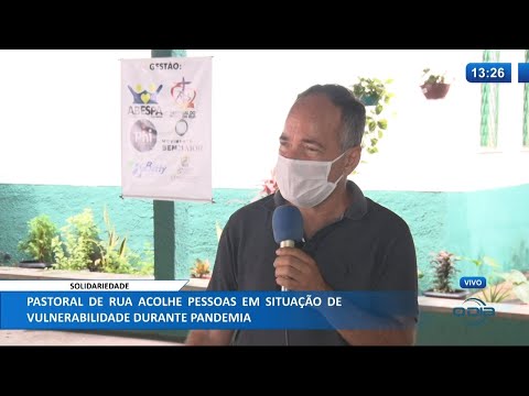 Pastoral de rua acolhe pessoas vulneráveis durante a pandemia 19 03 2021