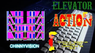 ChinnyVision - Ep 504   Elevator Action - C64, Amstrad CPC, Spectrum, MSX