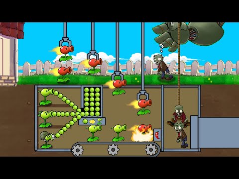 Strongest Fusion Plant. 184 Plants Vs. Zombies PvZ Plus pvz funny moments