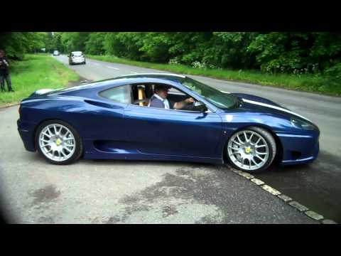 Ferrari 360CS Acceleration- Amazing Sound!