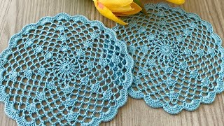 🌟Incredibly Stylish Crochet Motif‼️ Tutorial Video: You Can Enlarge This Motif to Your Desired Size