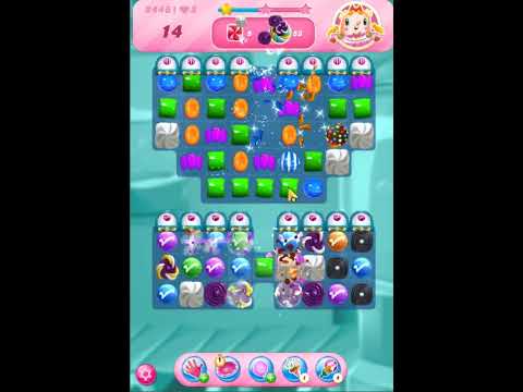 Candy Crush Saga Level 2446 - 3 Stars, 17 Moves Completed