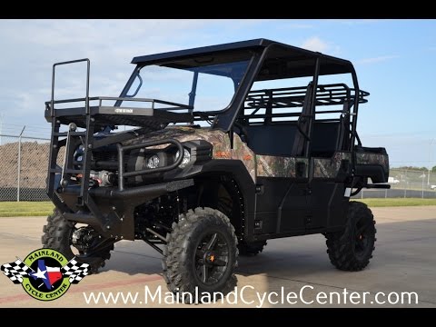 2017 Kawasaki Mule PRO-FXT EPS Camo in La Marque, Texas - Video 1