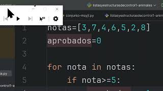 Average of a list of notes Loops Condition PYTHON #EUCODEWEEK PYC2BACH Bachillerato IES Monterroso