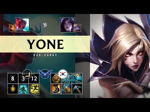 Yone ADC vs Kai'Sa: Rampage - KR Diamond Patch 25.S1.1